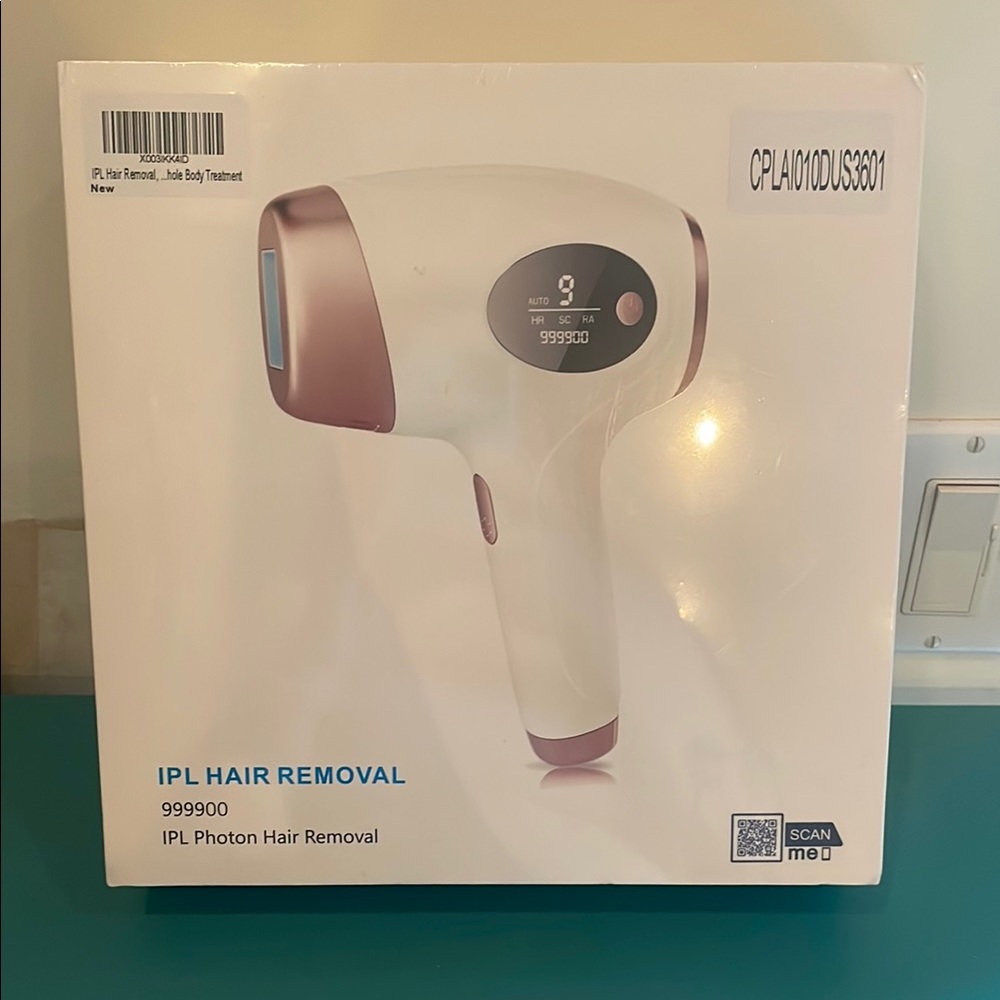 NIB Aopvui At Home IPL Hair Removal White & Rose Gold